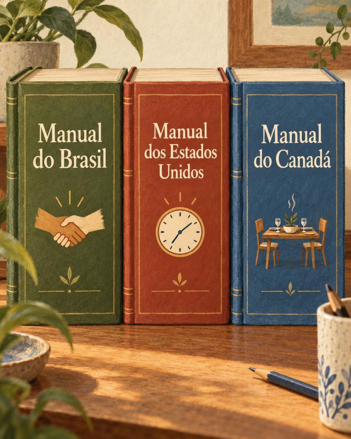 Na mala que ninguém vê, também cabem os jeitos que a gente aprende pelo caminho.