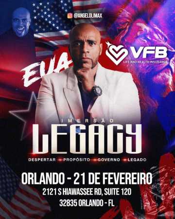 IMERSÃO LEGACY - Despertar. Propósito. Governo. Legado.