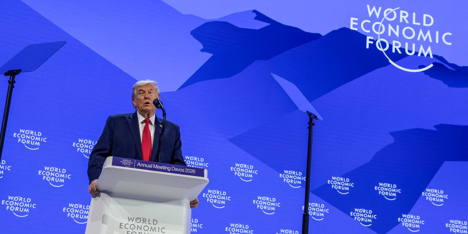 Em Davos, Trump diz que quer comprar Groenlândia sem uso da força