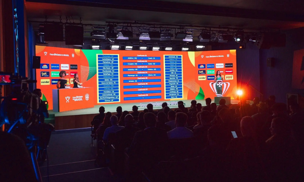 CBF sorteia duelos da 5ª fase da Copa do Brasil; veja confrontos