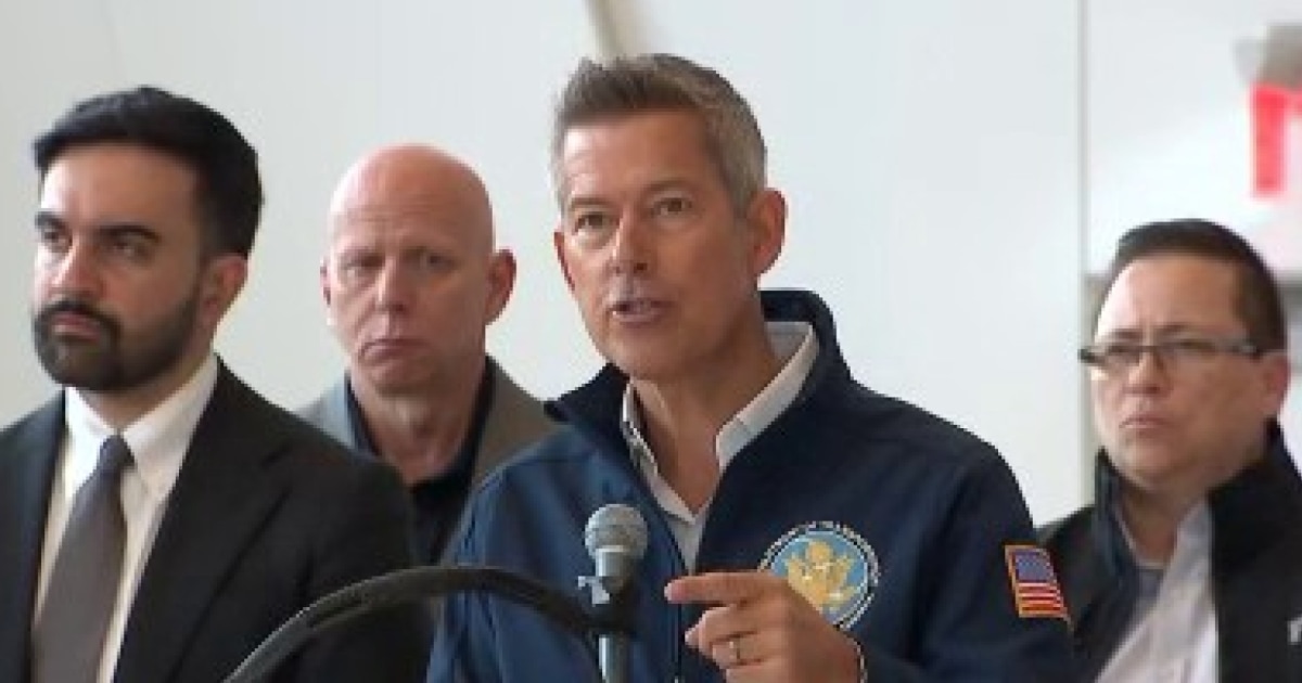 LaGuardia remains at reduced capacity after collision, Transportation Secretary Duffy says 