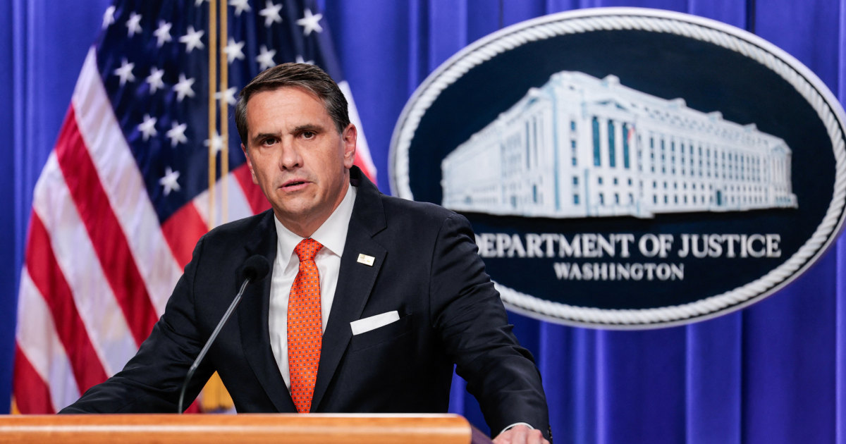 Acting Attorney General Todd Blanche says the DOJ isn't focused on Trump's enemies