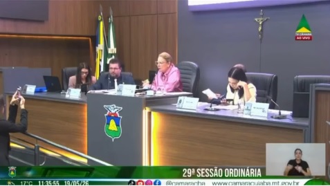 Vereador chama colega de ‘baitola’ durante sessão da Câmara de Cuiabá; veja vídeo