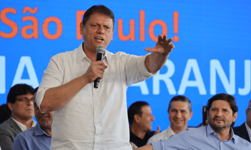 ‘Não houve nada’, diz Tarcísio sobre suposta perseguição da PM a motorista de Haddad