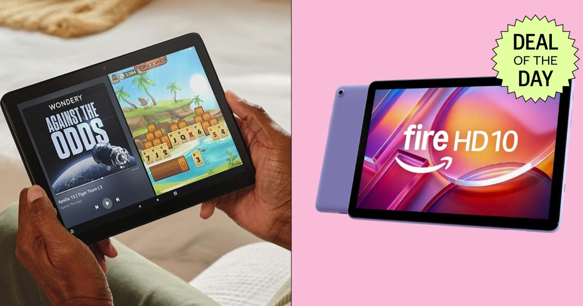 Amazon’s newest Fire tablet is almost 30% off right now — and at its lowest price of the year