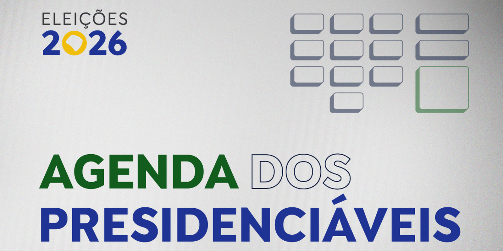 Confira a agenda dos presidenciáveis nesta quarta-feira (2)