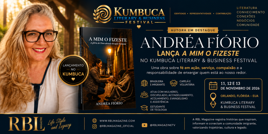 Andréa Fiório lança “A Mim o Fizeste” no Kumbuca Festival