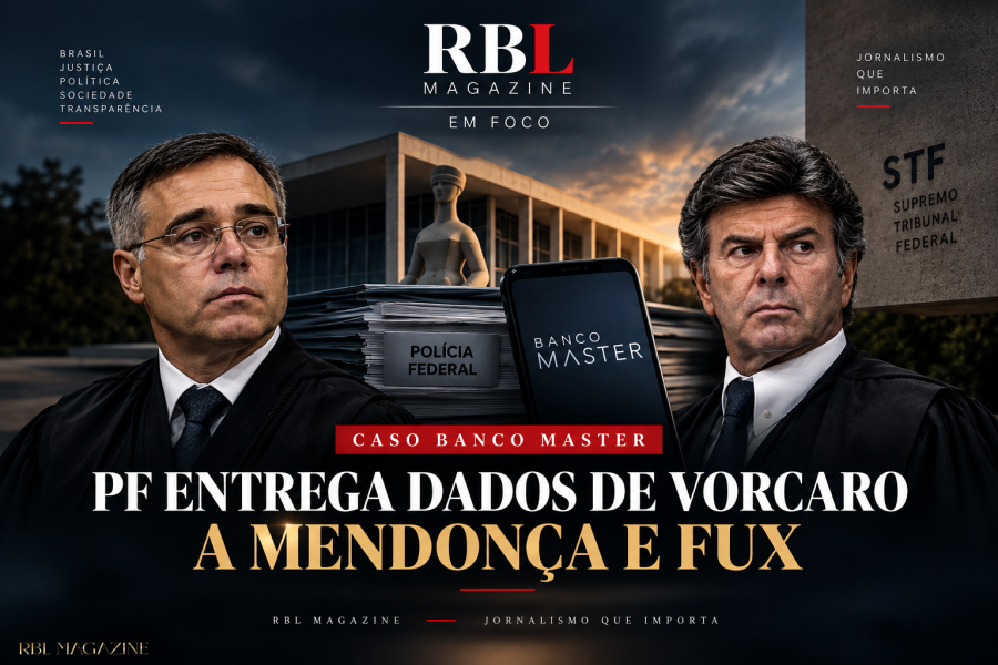 PF entrega dados de Vorcaro a Mendonça e Fux e amplia acesso no STF