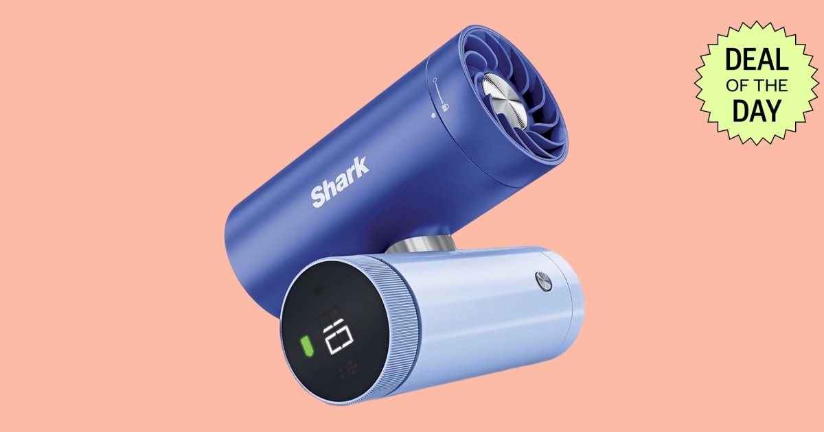 The Shark ChillPill handheld fan is finally at its lowest price ever