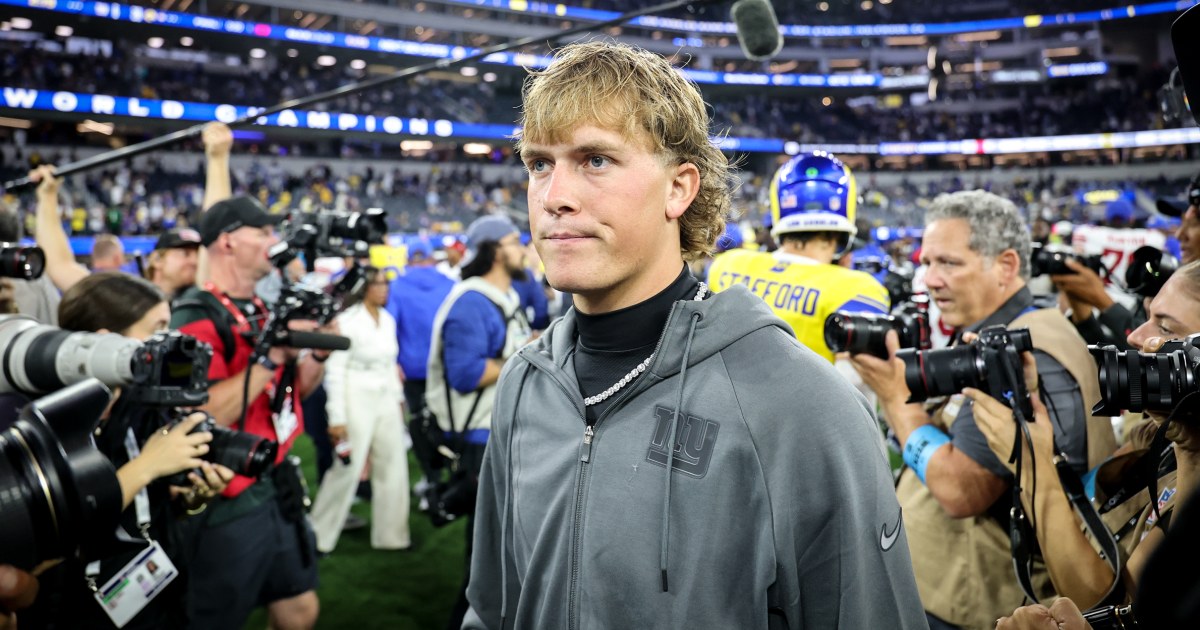 Giants quarterback Jaxson Dart to undergo season-ending knee surgery, reports say