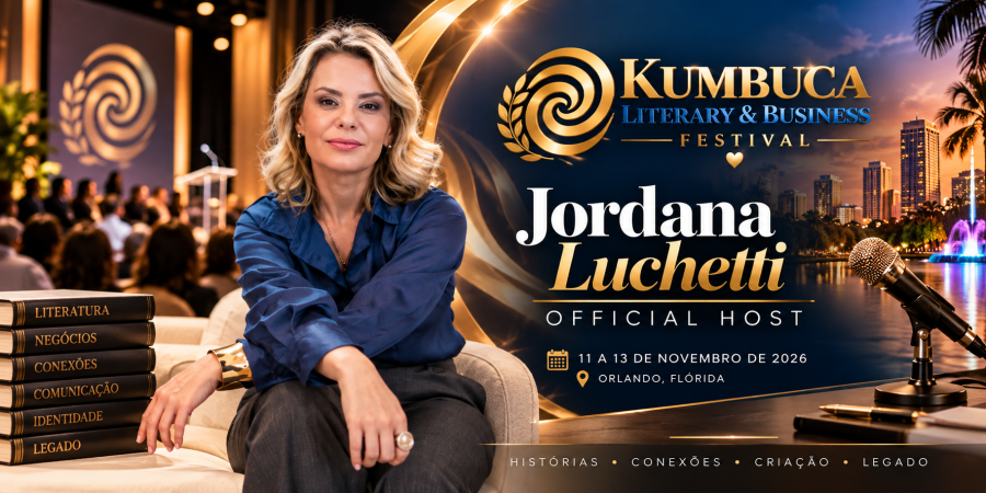 Jordana Luchetti é confirmada como Official Host do Kumbuca 2026