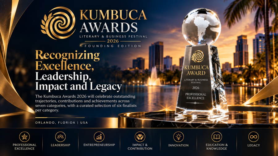 Kumbuca Awards nasce em Orlando para reconhecer trajetórias que ajudam a construir a América