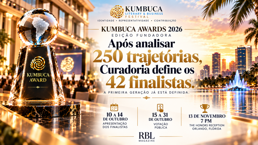 Após analisar 250 trajetórias, Curadoria define os 42 finalistas do Kumbuca Awards 2026